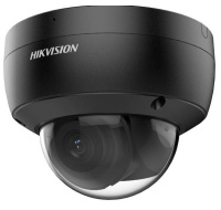 HIKVISION DS-2CD2143G2-IS(BLACK)(2.8mm) 4MPix IP Dome kamera; IR 30m, Audio, Alarm, IP67, IK10, černá