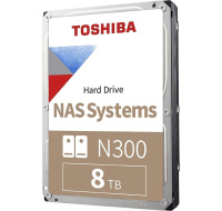 TOSHIBA HDD N300 NAS 8TB, SATA III, 512MB cache, BULK