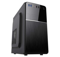 VeinX case Chant CH25M Micro Tower, bez zdroje, 1x USB-C, 2x USB3.0, 1x USB2.0, černá