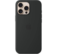 APPLE iPhone 16 Pro Max Silicone Case with MagSafe - Black