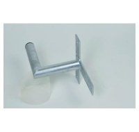 Držák antény na zeď, tvar T, žárový zinek, délka 20cm