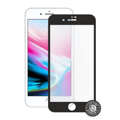 ScreenShield ochrana displeje Tempered Glass pro Apple iPhone 8 Plus, černá