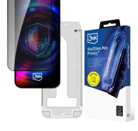 3mk tvrzené sklo HardGlass Max Privacy FrameFit pro Apple iPhone 16 Pro/ 17