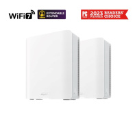 ASUS ZenWifi BT10 2-pack, WiFi7 Extendable Router, AiMesh, 2x WAN/LAN, 1x LAN, 1x 3.0