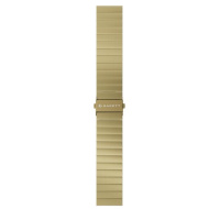 Garett univerzální řemínek 20 mm, zlatý kovový, typ Solid