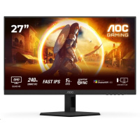 AOC MT 27" Q27G4ZR - 2560x1440,Fast IPS,240Hz (OC 260Hz),2xHDMI,1xDP,Repro,Pivot