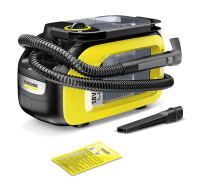 Kärcher SE 3-18 Compact Battery AKU tepovač, 18 V baterie, 1.7/2.9 l nádrže, funkce hygienického proplachu