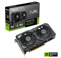 BAZAR - ASUS VGA NVIDIA GeForce DUAL RTX 4060 Ti 8G SSD OC, RTX 4060 Ti, 8GB GDDR6, 3xDP, 1xHDMI - Po opravě (Komplet)