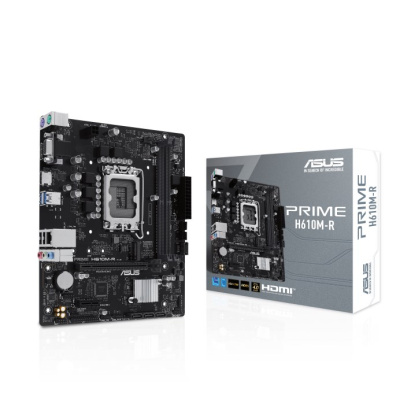 BAZAR - ASUS MB Sc LGA1700 PRIME H610M-R SI, Intel H610, 2xDDR5, 1xHDMI, 1xDP, 1xVGA, mATX Bez příslušenství)