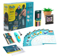 BAZAR - 3Doodler 3D Pero Start+ Bundle + 147 náplní, 12 šablon, 9 karet aktivit, podložka - Poškozený obal (Komplet)