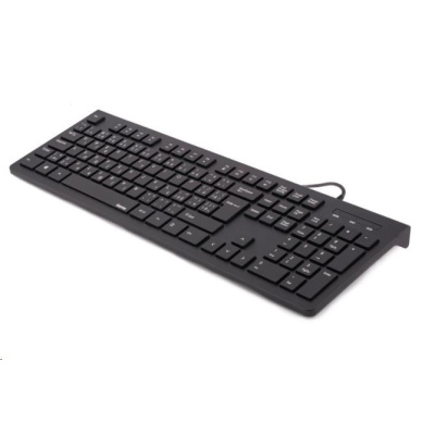 BAZAR - Hama klávesnice Basic KC-200, černá ( poškodena krabica - komplet )