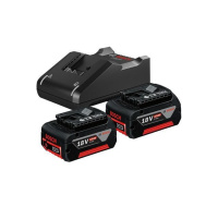 Bosch startovací sada 2x GBA 18V 4.0Ah + GAL 18V-40