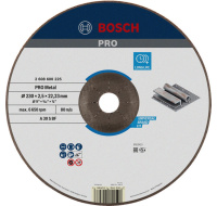 Bosch řezací kotouč PRO Metal, 230 × 2,5 × 22,23 mm, oSa