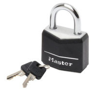 Master Lock Visací zámek  z pevného hliníku 9150EURDBLK - 50mm