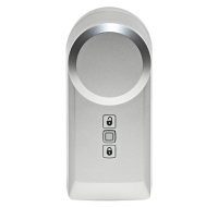 Homematic IP  Pohon dveřního zámku, stříbrný - HmIP-DLD-S