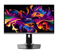 MSI LCD MPG 271QR QD-OLED X50, 26.5", 2560x1440, QD OLED, 0,03 ms, VESA 100x100, Black