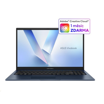 ASUS NTB Vivobook 15 (X1504VA-BQ3696W), i3-1315U, 15.6" FHD, 16GB, 512GB SSD, Intel, W11 Home, Quiet Blue