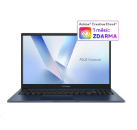 ASUS NTB Vivobook 15 (X1504VA-BQ3696W), i3-1315U, 15.6" FHD, 16GB, 512GB SSD, Intel, W11 Home, Quiet Blue