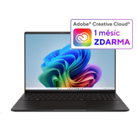 ASUS NTB Vivobook S 16 OLED (M5606KA-OLED045W), R7-AI-350, 16" 2880 x 1800, 16GB, 1TB SSD, Radeon, W11 Home, Black_ rozb