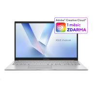 ASUS NTB Vivobook 15 (X1504VA-BQ4155W), Core 5 120U, 15.6" 1920 x 1080, 8GB, 512GB SSD, Intel, W11 Home, Silver