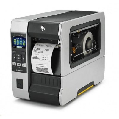 Zebra TT průmyslová tiskárna ZT610, 4", 300 dpi, RS232, USB, Gigabit LAN, Bluetooth 4.0, USB Host, Wireless 802.11