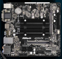 BAZAR - ASRock MB Int.procesor J4125-ITX, 2xDDR4, VGA, mini-ITX - Po opravě (Náhradní krabice)