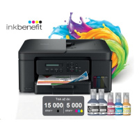 BROTHER multifunkce inkoustová DCP-T730DW - A4 128MB 2400x600 16ppm ADF USB 2.0. WIFI  - INKTANK