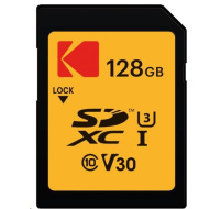 Kodak paměťová SD karta 128GB UHS-I U3 V30 Ultra