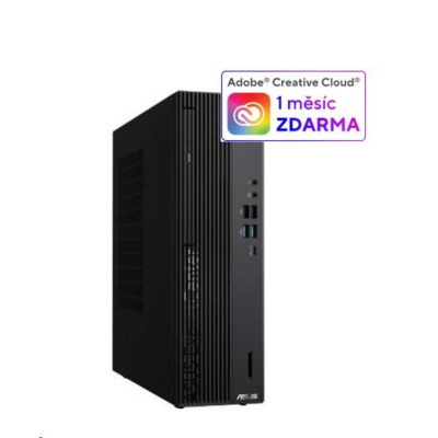 ASUS PC Desktop ExpertCenter D7 SFF (D701SERES-314100165X), i3-14100, 8.6L, 16GB, 512GB SSD, UHD 730, W11 Pro, Black