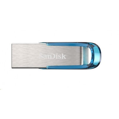 SanDisk Flash Disk 64GB Ultra Flair, USB 3.0, tropic modrá