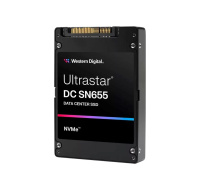 WD Enterprise SSD 61.44TB Ultrastar DC SN655, PCIe Gen4, (R:4300, W:3150MB/s), RI-1DW/D BICS5 SE