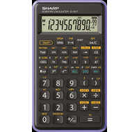 SHARP kalkulačka - EL-501T - fialová (balení blister)