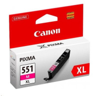 Canon CARTRIDGE CLI-551XL C azurová pro PIXMA MG545x, MG505x, MG635x, iP7250 (680 str.)