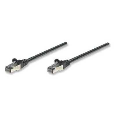 Intellinet Patch kabel Cat5e stíněný SFTP 0,5m černý