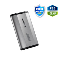 BAZAR - ADATA External SSD 1TB SD810 USB 3.2 USB-C, Stříbrná - Poškozený obal (Komplet)