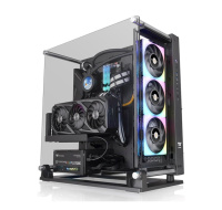 THERMAL TAKE Case Core P3 TG Pro, ATX, Průhledná bočnice, černá