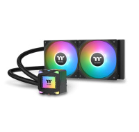 THERMAL TAKE Vodní chladič LA240 ARGB, 2x120mm ARGB, LGA1851, AM5, černá