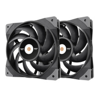 THERMAL TAKE Ventilátor Toughfan 12 2-Pack, 2x120mm, černá