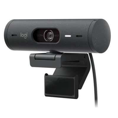 Logitech Webcam BRIO 500, Graphite