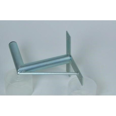 Držák antény na zeď, tvar T se vzpěrou, galvanický zinek, délka 25cm