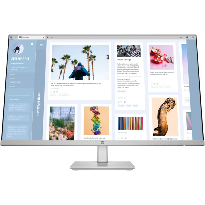 HP LCD 527sh, IPS matný 27" FHD 1920x1080, 300nit, 5ms, VGA, HDMI, výškově nastavitelný