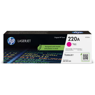 HP 220A Magenta Original LaserJet Toner Cartridge (1,800 pages)