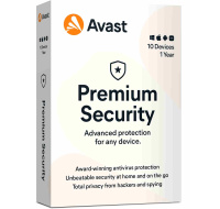 _Nová Avast Premium Security Multi-Device 1 licence na 12 měsíců (až na 10 PC )