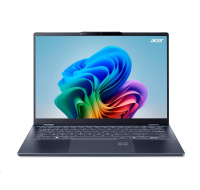 ACER NTB Swift 14 AI (SF14-51-514G),Core Ultra 5 226V,14"WQ2.8K,16GB,1024GB SSD,Intel Arc,Win11H,Blue