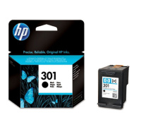 HP 301 Black Ink Cart, 3 ml, CH561EE (190 pages)