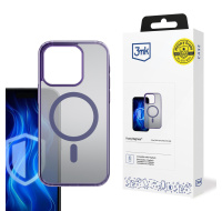 3mk ochranný kryt Frosty MagCase Purple pro Apple iPhone 13 Pro