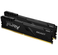 KINGSTON DIMM DDR4 16GB (Kit of 2) 3200MT/s CL16 FURY Beast Černá