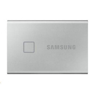 Samsung Externí SSD disk T7 touch - 500 GB - stříbrný