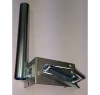 Držák antény na stožár pro NanoStation s náklonem, galvanický zinek, délka 7cm