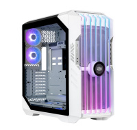 Cooler Master case HAF 700 EVO Big-Tower, ARGB, bez zdroje, 3x 120mm ARGB Fan, 2x 200mm ARGB Fan, bílá